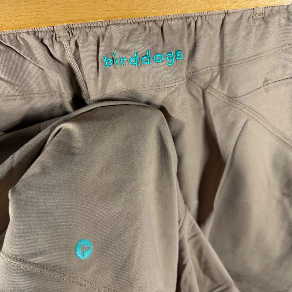 Birddogs Lined Athletic Gym Shorts Khaki Brown XXL